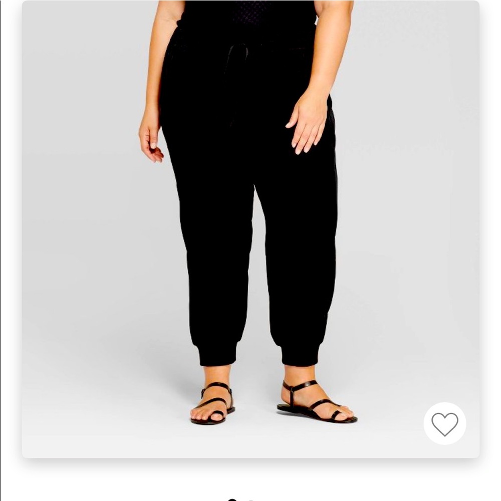 Black jogger dress pants